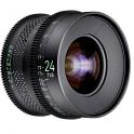 Samyang Xeen CF 24mm. T1.5 para Canon EOS EF - objetivo de cine - CFX24-C - Vista Horizontal Frontal