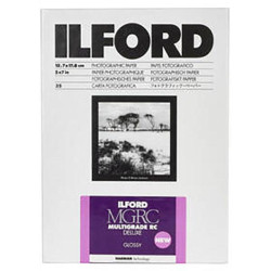 Ilford MGRCDL 17,8X24 perla - Papel multigrado RC de iv generación 25hojas - 10791016  - caja 