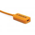 Tether Boost Pro Usb-C CORE  - Cable de extension tipo C de 5 metros en naranja - TBPRO3-ORG - controller USB C
