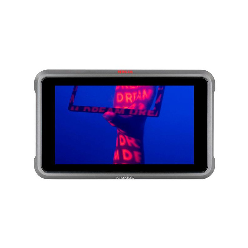 Átomos Ninja V+ - Monitor Grabador HDR RAW 8K - ATOMNJVPL1 - Vista frontal