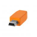 Tether Tools TetherPro - Cable USB-C a USB 2.0 mini-B 5 pin - CUC2415-ORG - mini-b