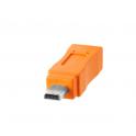 Tether Tools TetherPro - Cable USB-C a 2.0 Mini-B 8 Pin - CUC2615ORG - Mini-B
