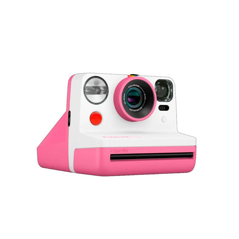 Polaroid Now Pink - Cámara instantánea de revelado químico - 009056