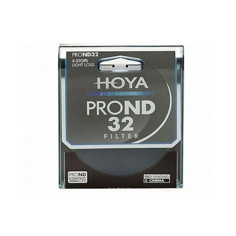 Hoya Pro ND32 77mm - Filtro de densidad neutra de 5 stops - 58515 - caja
