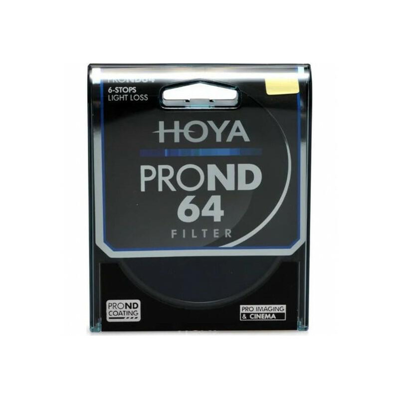 Hoya Pro ND64 62mm - Filtro densidad neutra de 6 stops - 58577