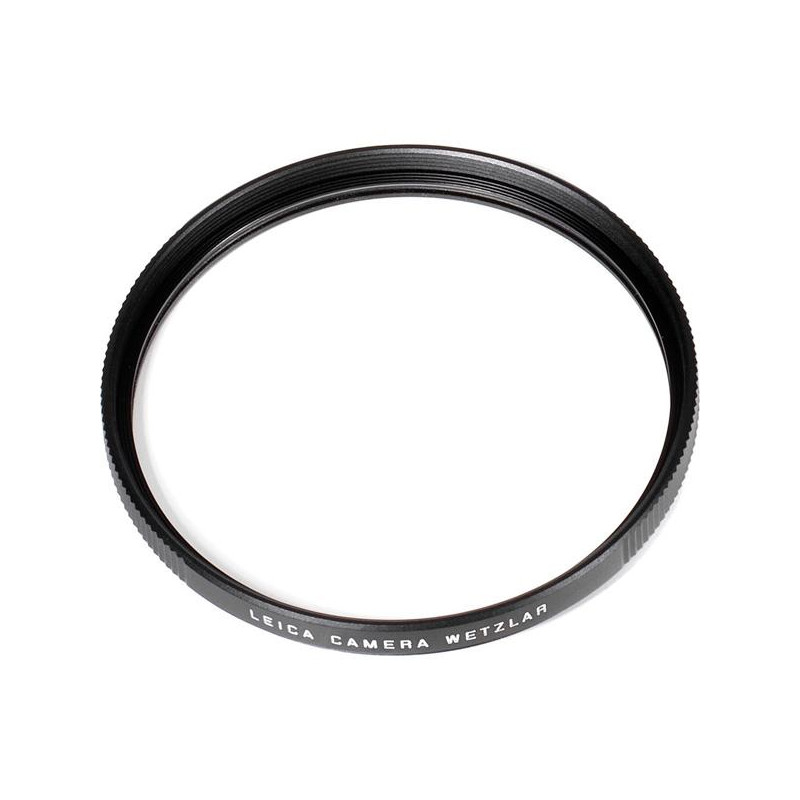Leica Filtro E67 UVa II Negro - Filtro UV de 67 mm con aro metálico negro - 13040