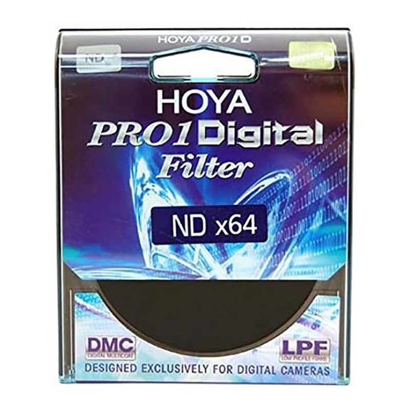 Hoya Pro 1D NDx64 52mm - Filtro densidad neutra de 6 stops