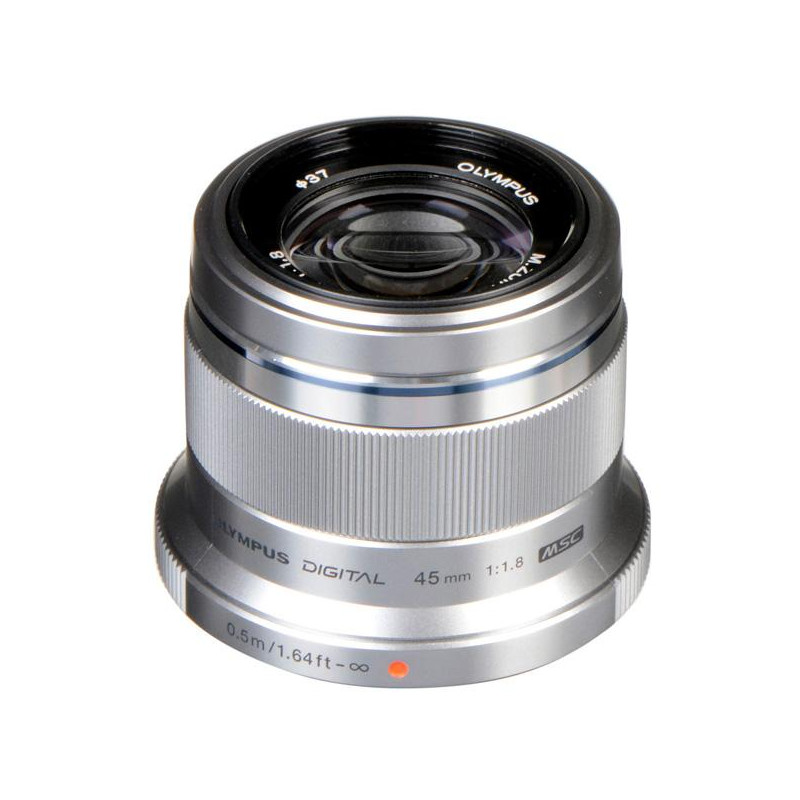 Olympus M.Zuiko 45 mm F1.8 Plata - lente para retratos - V311030SU000