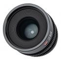 Viltrox Cinematic MF 33mm T1.5 - Objetivo de cine para cámaras Sony E-Mount - Vista frontal
