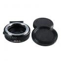 Viltrox SpeedBoster Adaptador Manual de lentes Nikon F a M4/3 -Vista tapas