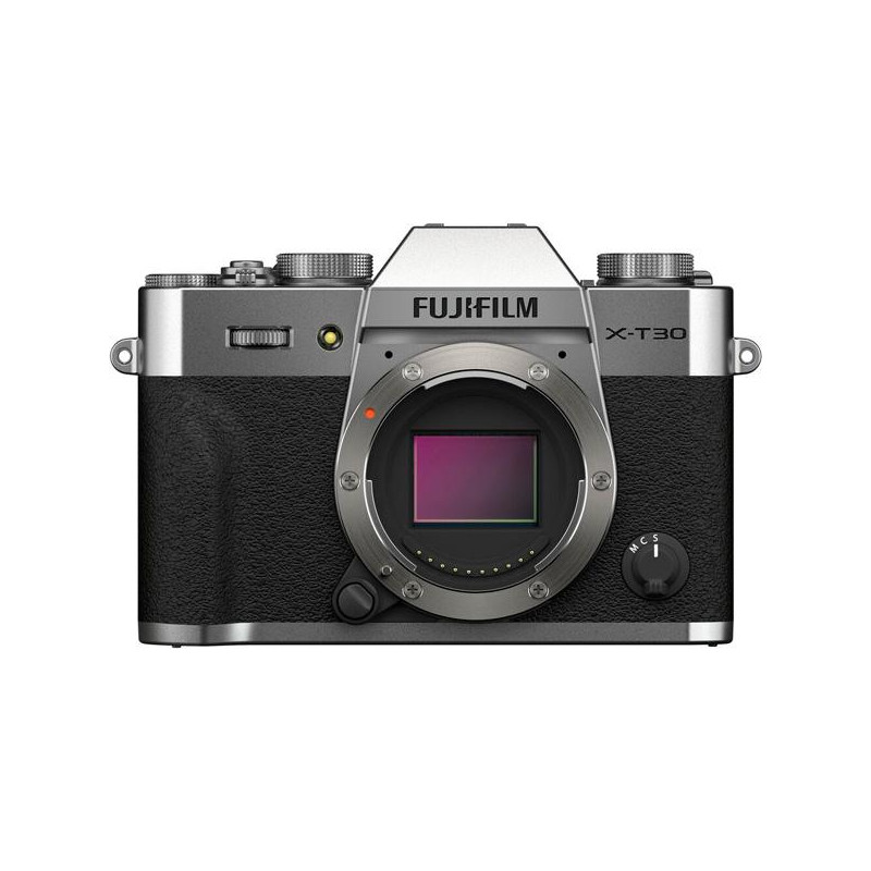 Fujifilm X-T30 II Plata (Fuji XT30 II Silver) - Aps-c de 26,1 Mp - 16759641 - Vista frontal