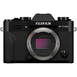 Fujifilm X-T30 II Negra (Fuji XT30 II Black) - Aps-c de 26,1 Mp - 16759615 - vista frontal