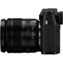 Fujifilm X-T30 II Negra + XF 18-55 mm - XT30 II con objetivo - 16759677 - lateral