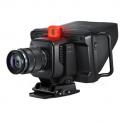 Blackmagic Studio Camera 4k Plus - Cámara para producciones en directo - vista general ejemplo objetivo montado