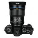 Laowa Argus 33mm f0.95 CF Apo para Fuji X - Objetivo fijo super luminoso - Vista montado en cámara Fuji
