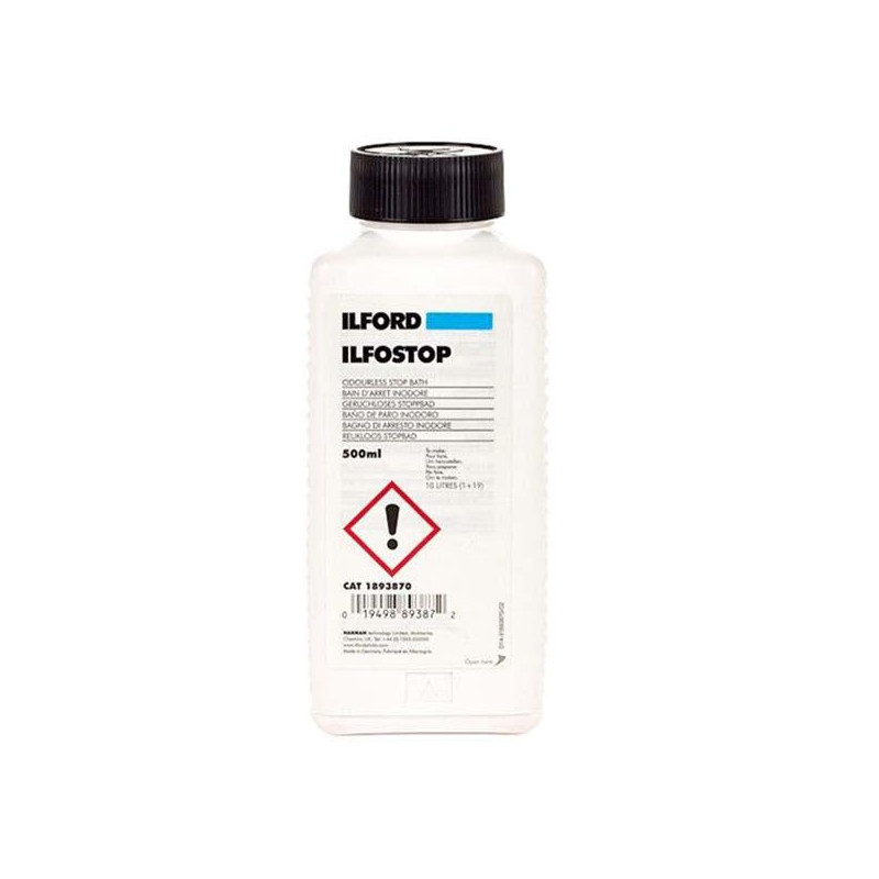 Ilford Ilfostop 500 ml - Baño de paro de 500 ml  - 10710168