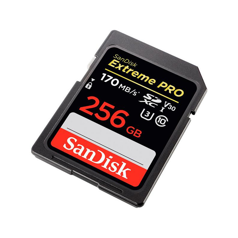 Sandisk Extreme Pro SDXC 256Gb 170 mbs - Tarjeta SD de gran capacidad - SDSDXXY-256G-GN4IN