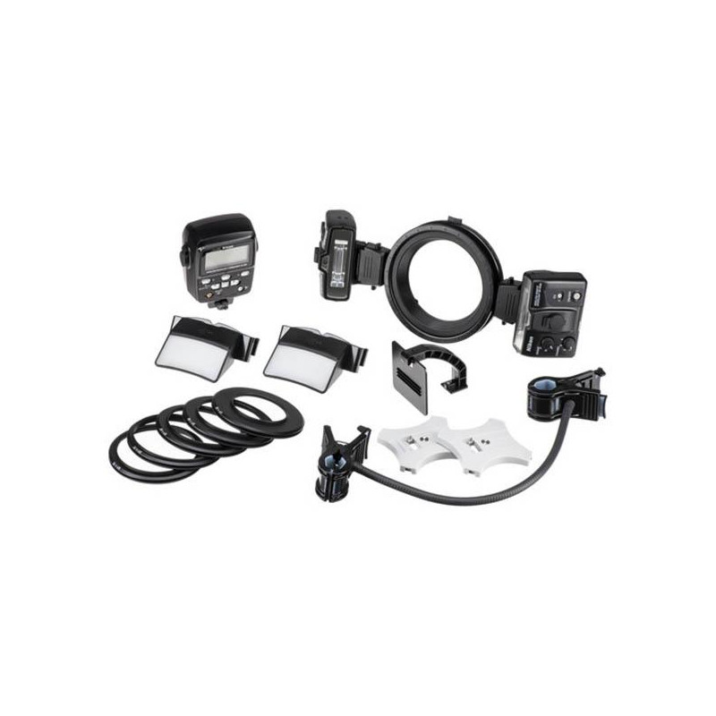 Nikon SB-R200+R1C1 - Kit flash anular y disparadores - 4803 - Detalle kit completo 