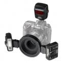 Nikon SB-R200+R1C1 - Kit flash anular y disparadores - 4803 - Montado sobre cámara