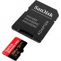 Sandisk Extreme Pro MicroSD XC de 256 Gb y 170 mbps con adaptador SD