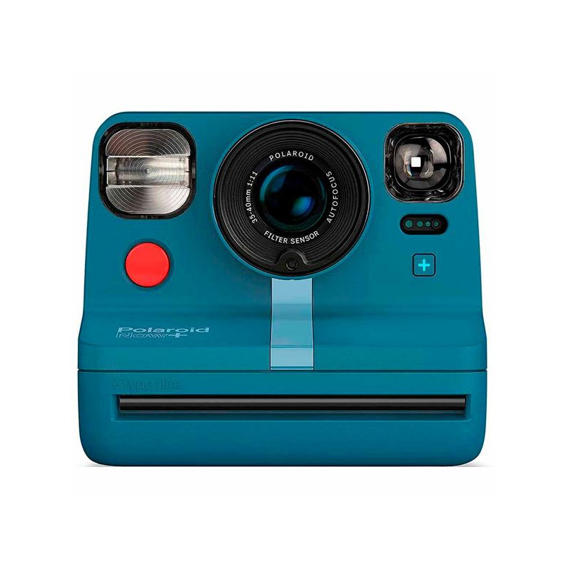 comunicación Mejora Dependiente Polaroid Now+ Calm Blue | Cámara instantánea Polaroid con Bluetooth