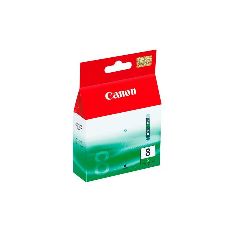 Canon CLI-8G - Tinta Canon verde para impresoras PIXMA - 0627B001
