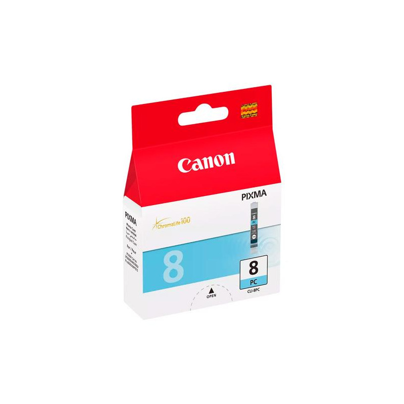 Canon CLI-8 PC - Tinta Canon azul para impresoras PIXMA - 0624B001