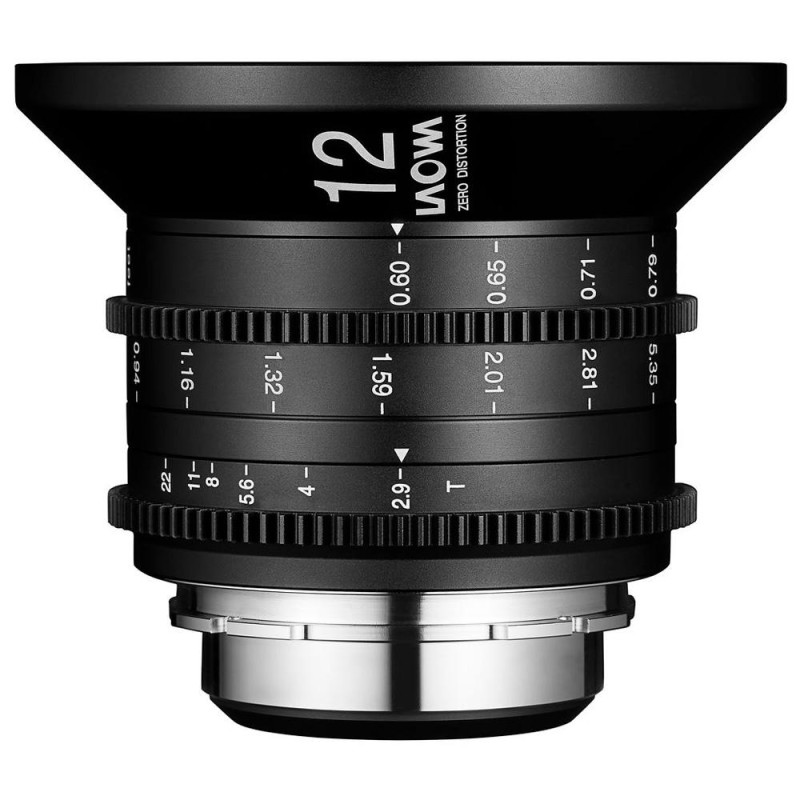 Laowa 12 mm T2.9 Zero-D Cine E-mount - Objetivo de cine - VE1229FEC - vista general
