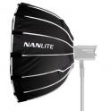 Nanlite Softbox parabólico de 60 cm para Forza 60/60B/150 - NASBFMM60 - Vista lateral