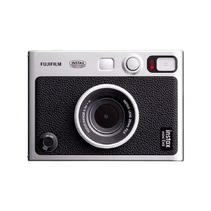 Fujifilm Instax Mini Evo - Cámara híbrida digital/analógica - 16745183 - Vista frontal