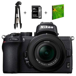 Nikon Z50 16-50mm - Cámara sin espejo Aps-c montura Z - VOA050K1 - vista frontal