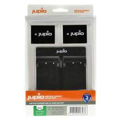 Jupio Kit 2 Baterias NP-W126S + Cargador Dual