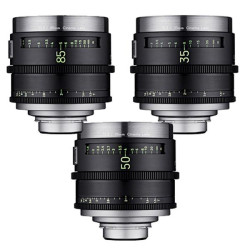 Kit Xenn Meister T1.3 FF Cine ARRI-PL - kit 3 lentes de 35 mm 50 mm y 85 mm