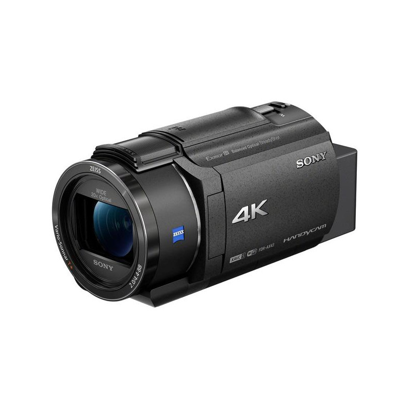 Sony FDR-AX43 - Camcorder 4K con sensor CMOS Exmor R - FDRAX43AB.CEE