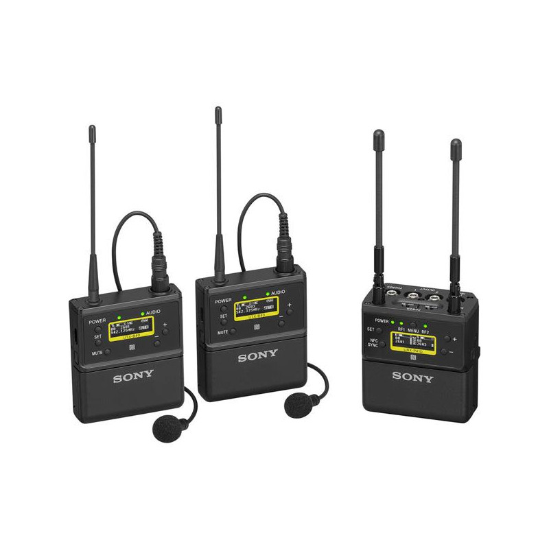Sony UWP-D27/K21 - Kit de receptor y dos emisores de audio inalámbrico