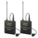 SONY Dual Channel UWP-D Kit. 1 x URX-P41D/K33 & 2 x UTX-B40/K33 transmitter (TV-channel 33-41, 566,025-630,000 MHz)