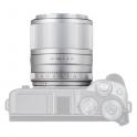 Viltrox AF 56 mm F1.4 STM Silver para Canon M - Objetivo muy luminoso para retratos - plano cenital (cámara no incluida))