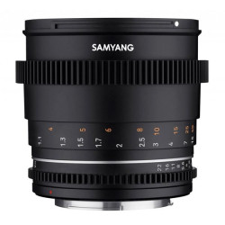 Samyang 85 mm T1.5 VDSLR MKII para Canon EF - Objetivo de cine
