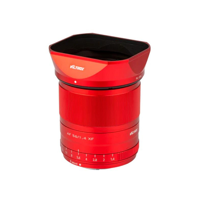 Viltrox AF 56 mm  F1.4 STM Rojo para Fujifilm X 