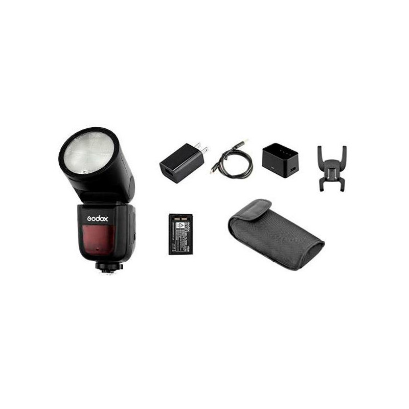 Godox V1-N para cámaras Nikon  Flash Speedlite con batería de litio