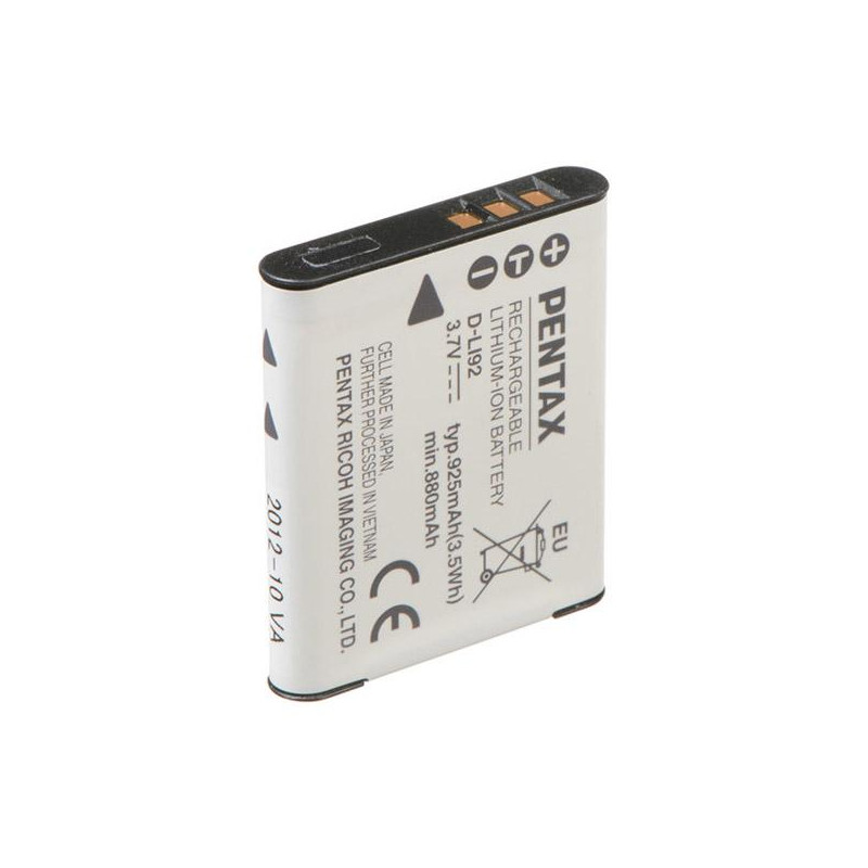 Pentax D-LI90/92 - Bateria recargable de Li-Ion - 39800