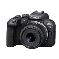 Canon EOS R10 + RF-S 18-45 mm - Sensor APS-C de 24,2 Mp vídeo 4K 60p - 5331C038AA