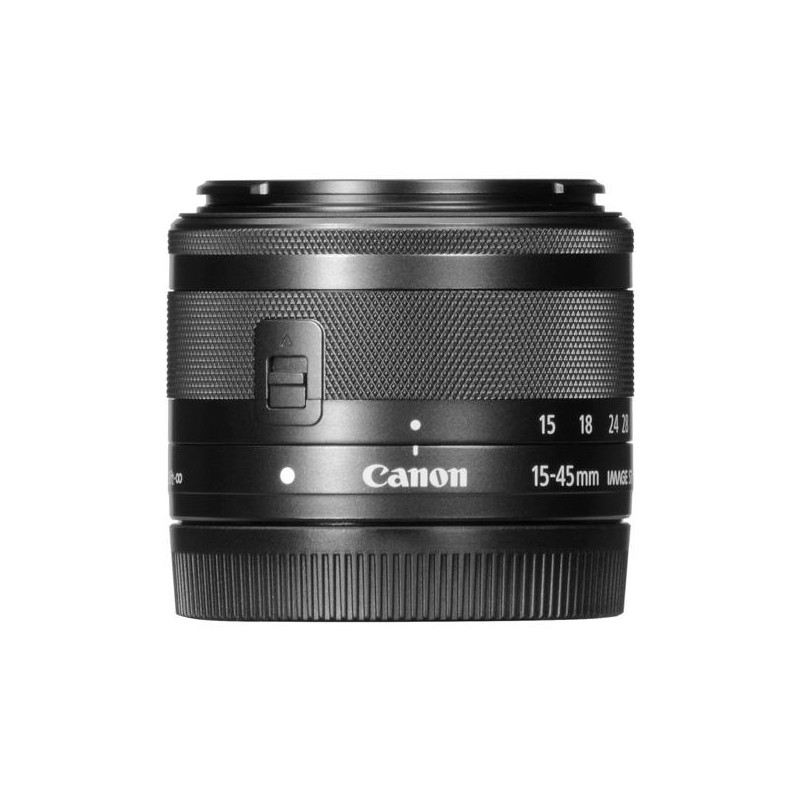 Canon EF-M 15-45 mm F3.5-6.3 IS STM Negro - zoom estándar montura M - 0572C005