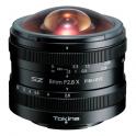 Tokina SZ 8 mm F2.8 Fish-eye MF para X-mount - objetivo ojo de pez para cámaras Aps-c