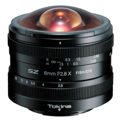 Tokina SZ 8 mm F2.8 Fish-eye MF para Sony E-Mount Aps-c - Objetivo ojo de pez para cámaras Aps-c