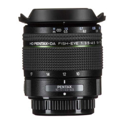 Pentax ED HD DA 10-17mm f/3.5-4.5 - Objetivo ojo de pez - 23130 - Vista general