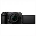 Nikon Z30 + 16-50 mm 3.5-6.3 VR - cámara mirrorless para vlogs - VOA110K001 - Pantalla abatible