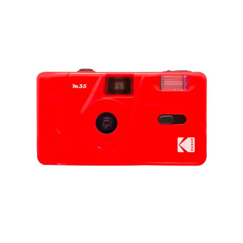 Kodak M35 Escarlata  Cámara analógica compacta reutilizable