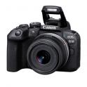 Canon EOS R10 + RF-S 18-45 mm - Sensor APS-C de 24,2 Mp vídeo 4K 60p  - 5331C010AA - Flash integrado