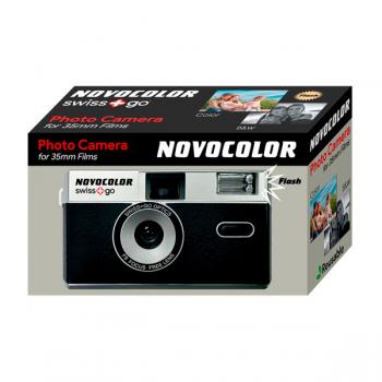 Cámara analógica Novocolor Negra 35 mm
